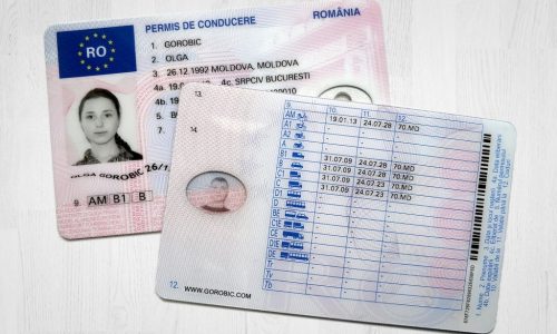 Cumpărați permis de conducere​